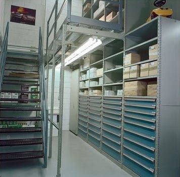 Shelving solutions for a variety of materials