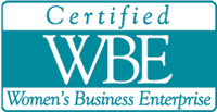 Certified Women Business Enterprise for New York and New York City logo